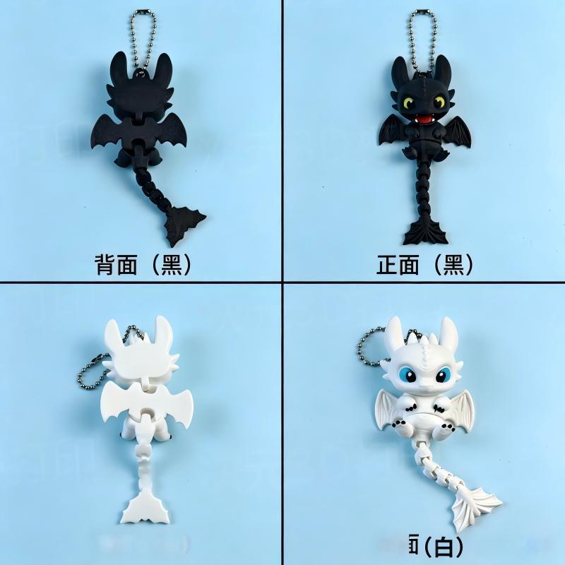 Toothless Keychain 3D Printed  - đánh giá và giá Baby Gear