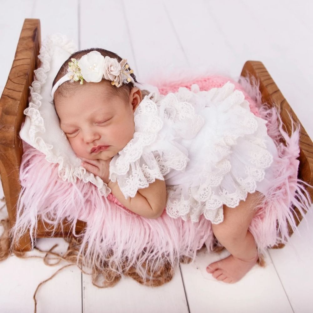 Newborn Photography Props Girl - đánh giá và giá Newborn Baby Girl Romper Floral