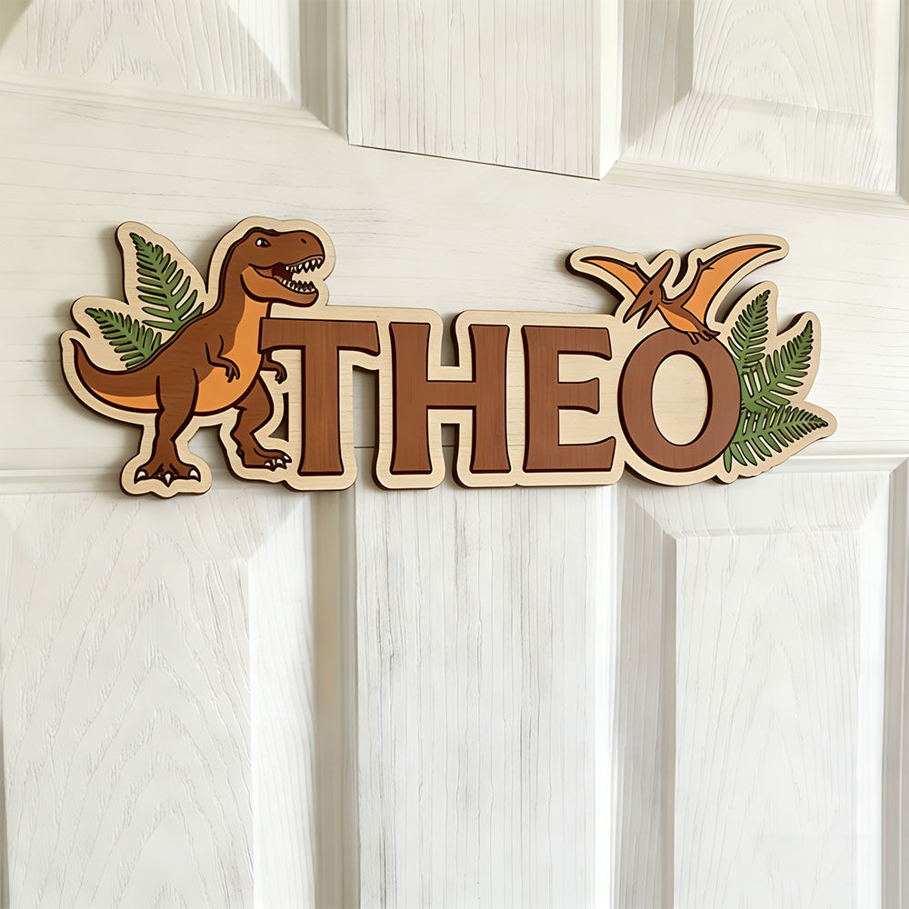 Personalized Dinosaur Name Sig - đánh giá và giá Nursery