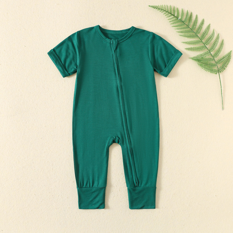 Somenie INS Style Baby Bamboo  - đánh giá và giá Cotton Baby Onesies Zipper