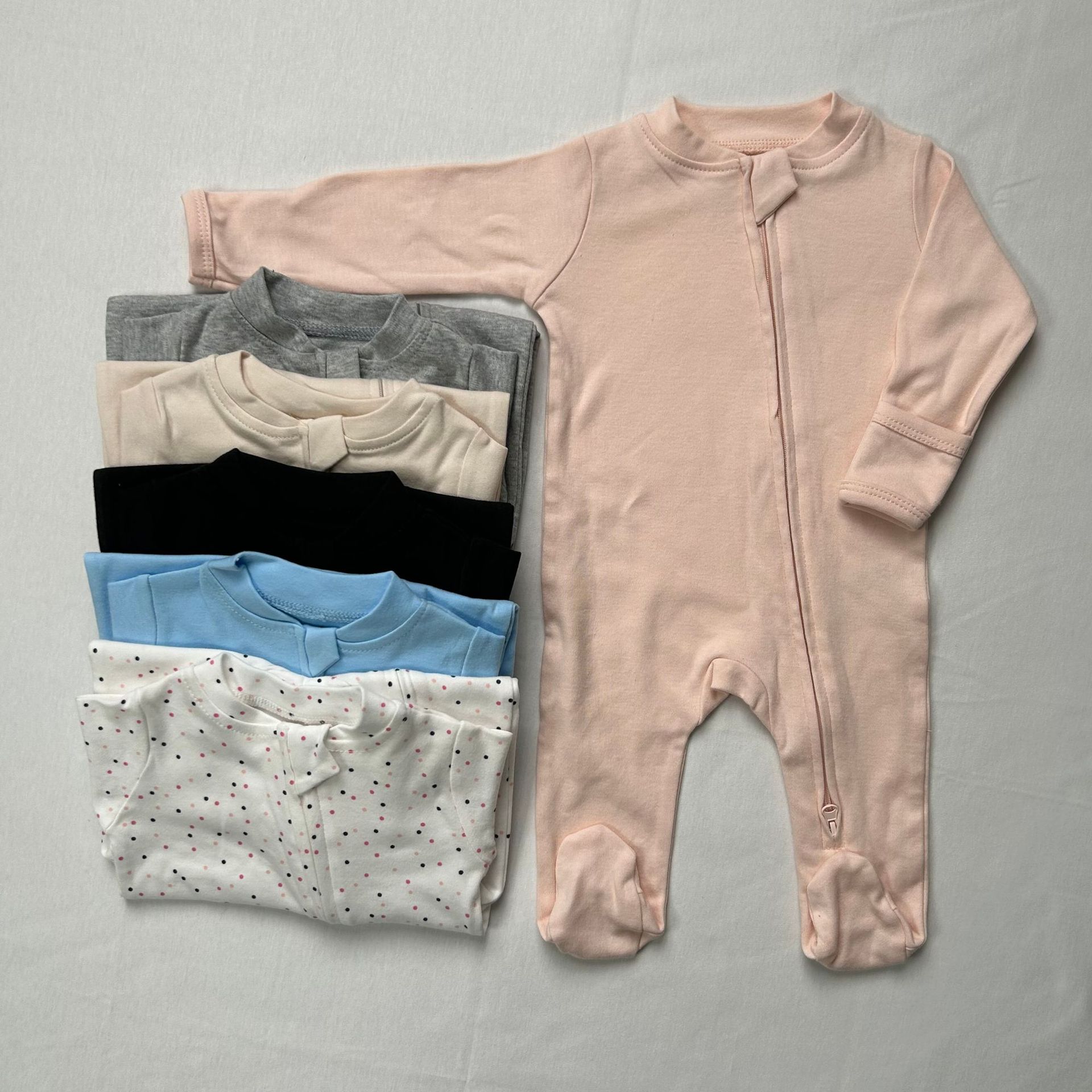 Unisex Baby Triangle Romper, C - đánh giá và giá Cotton Baby Onesies Zipper